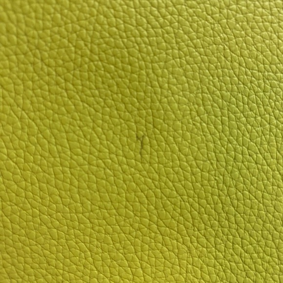 Kate Spade Leather Eva‎ Colorblock Medium Top Zip Satchel Bag in Limelight - Picture 3 of 11